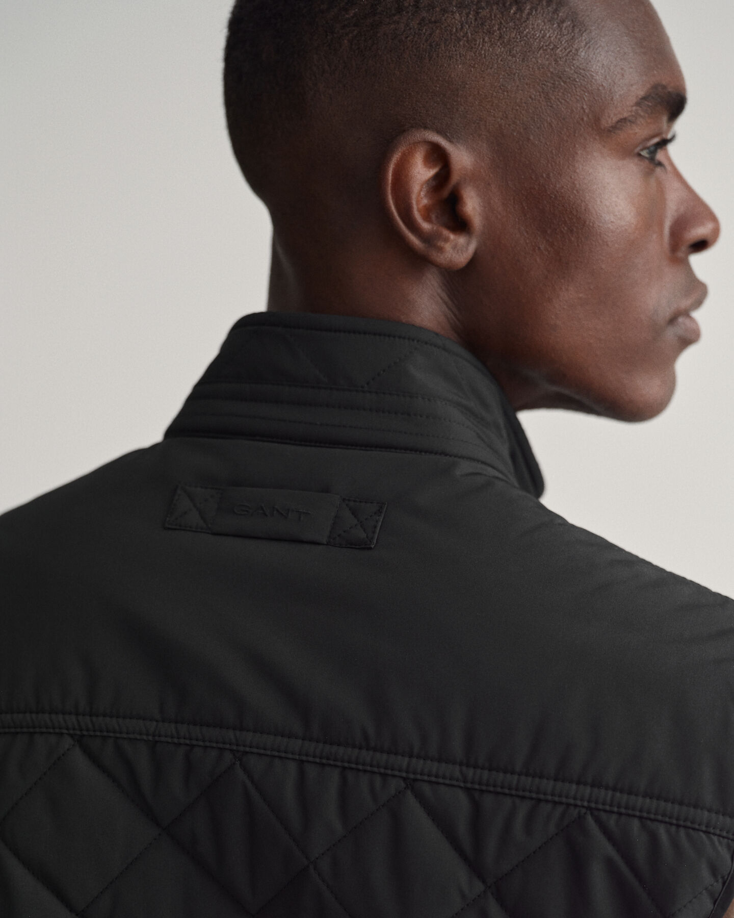 Gesteppte Windcheater Weste