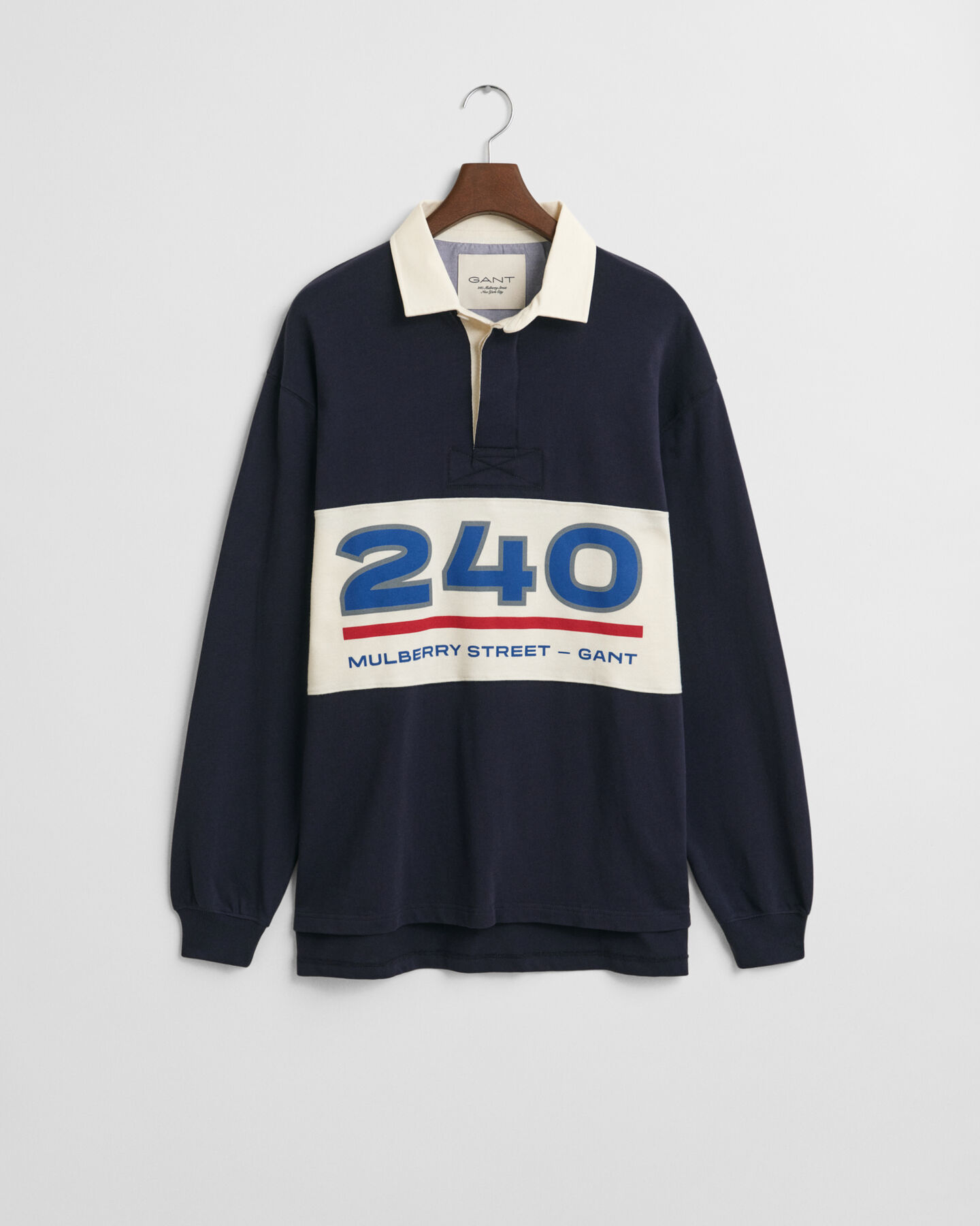 Graphic Heavy Rugger mit Blockstreifen