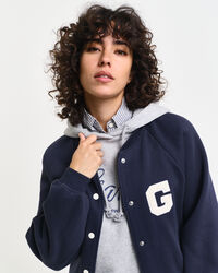 GANT Jersey Varsity Jacke mit G-Badge