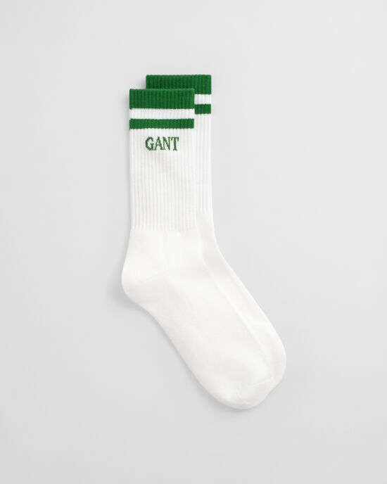 Gestreifte Sportsocken mit Kontraststreifen