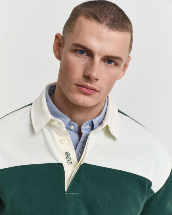 Heavy Rugger mit Blockstreifen