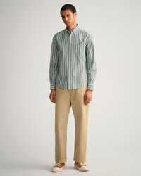 Regular Fit Oxford-Hemd mit breiten Streifen