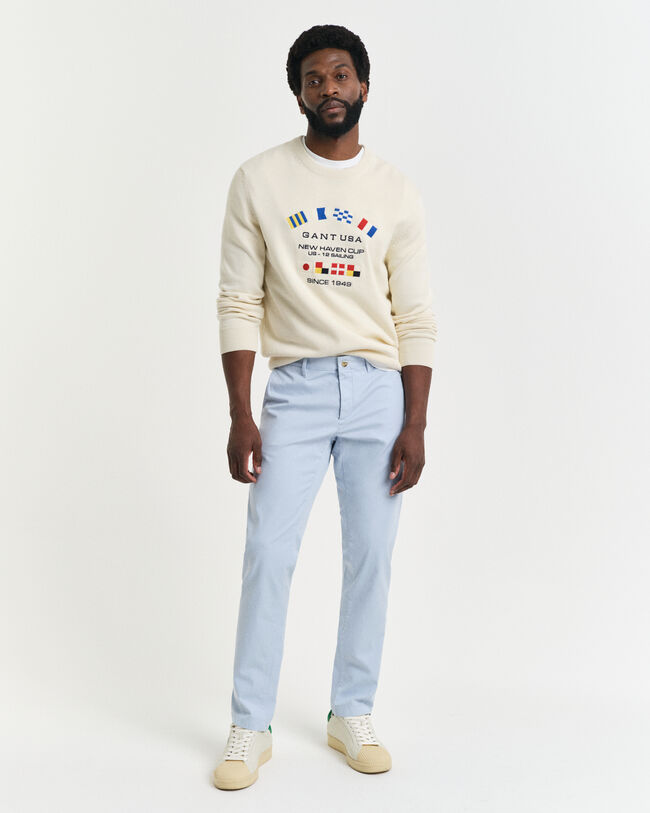 Sunfaded Slim Fit Chinohose