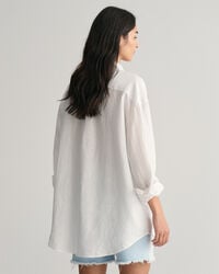 Oversized Leinen Bluse