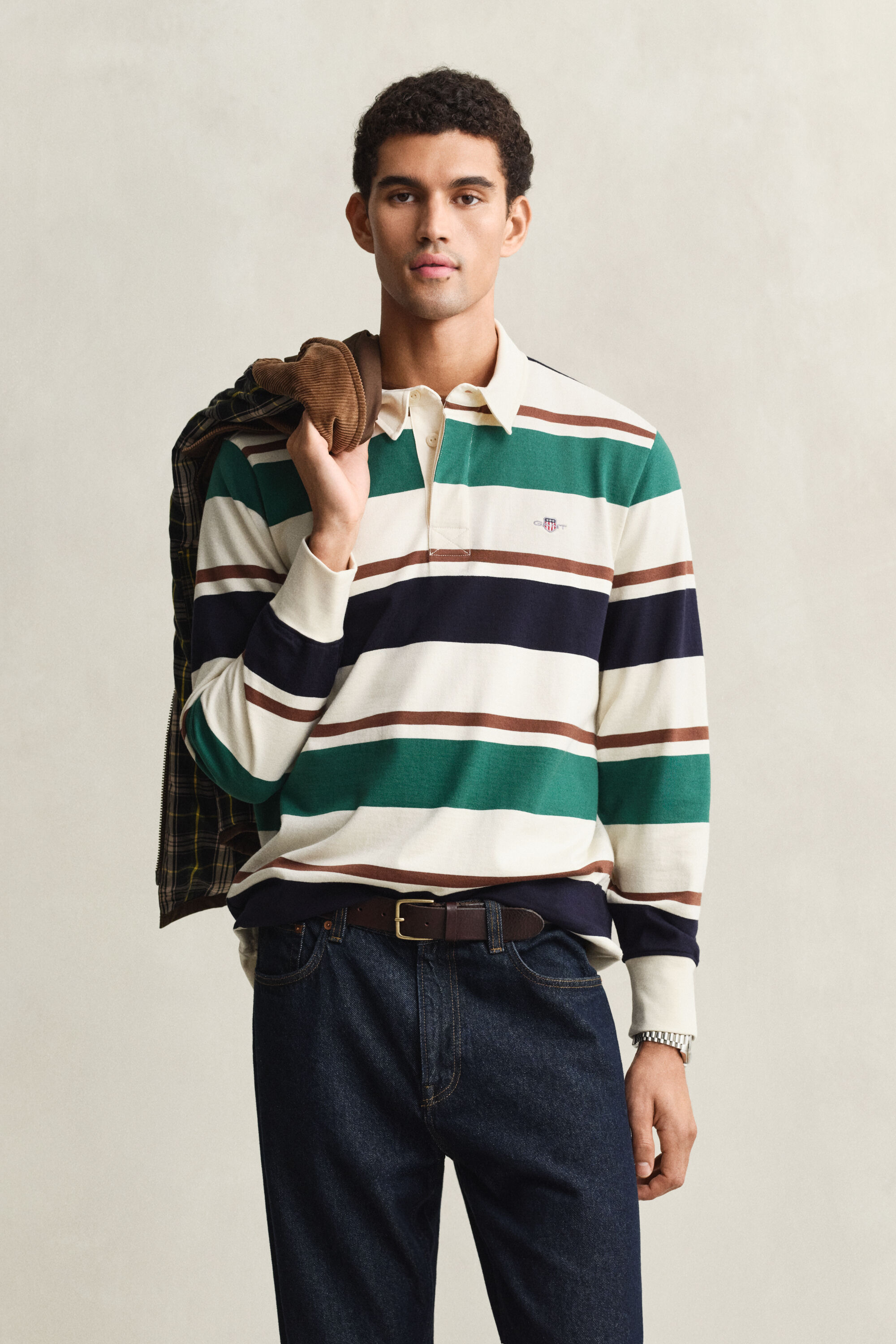 Striped Heavy Rugger