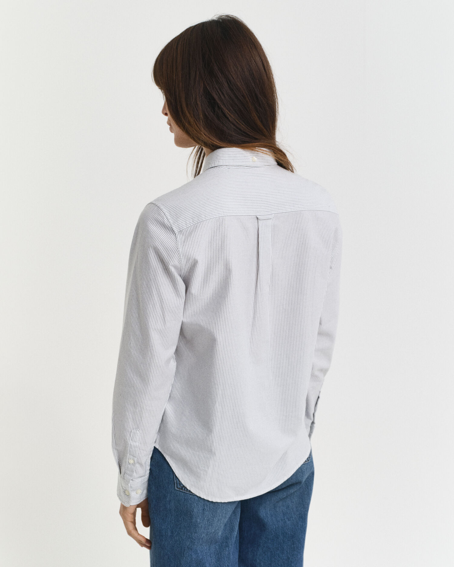 Camicia Oxford classica a righe regular fit