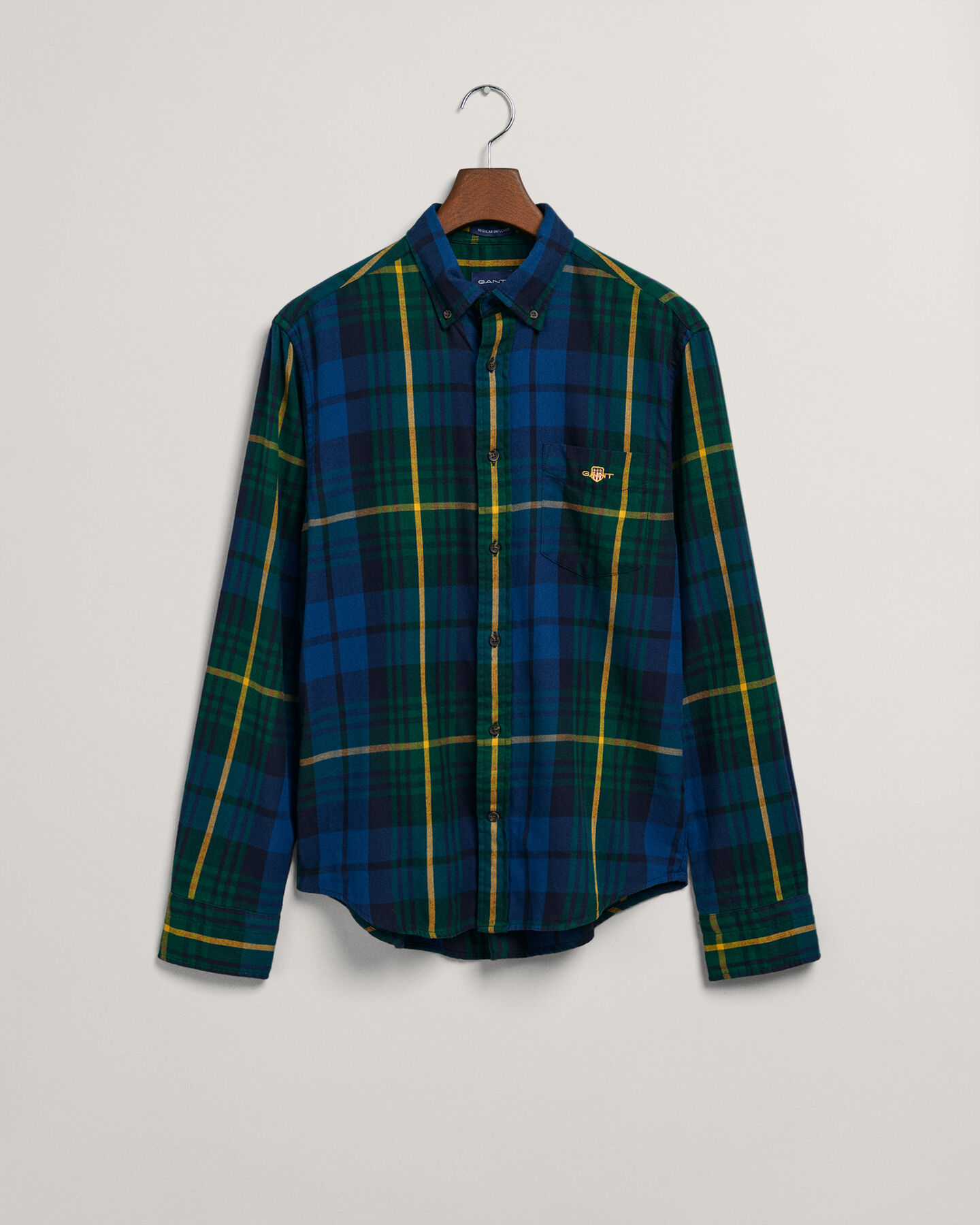 Regular Fit Tartan Flanellhemd