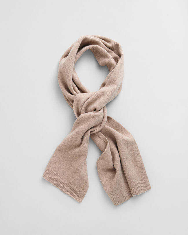 Strickschal aus Wolle