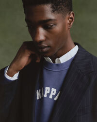 Relaxed Fit Pinstripe Club Sakko