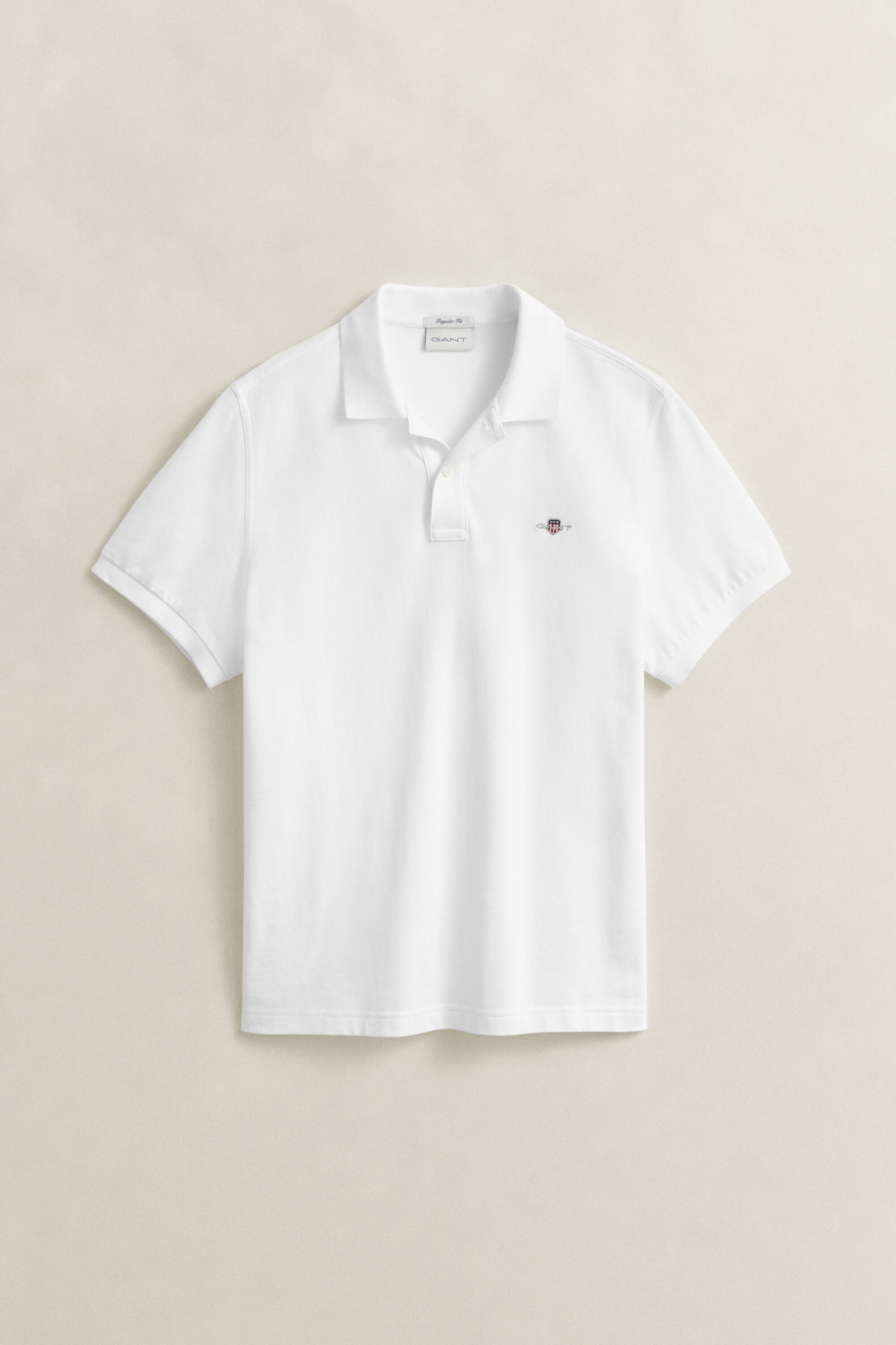 Regular Fit Shield Piqué Polo Shirt
