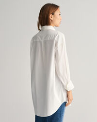 Oversized Fit Luxury Oxford-Bluse