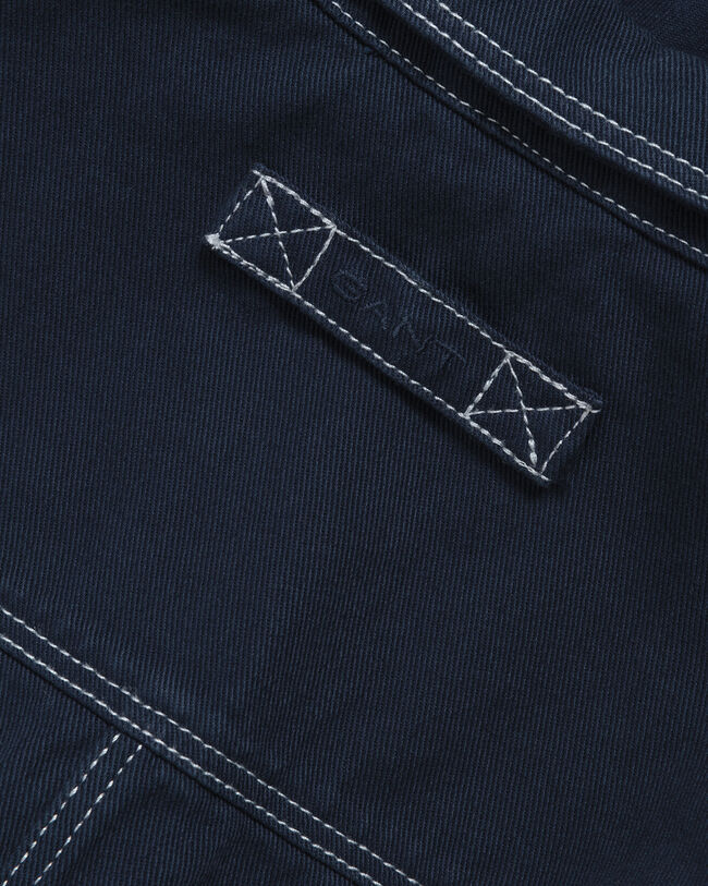 Twill Hemdjacke aus Biobaumwolle