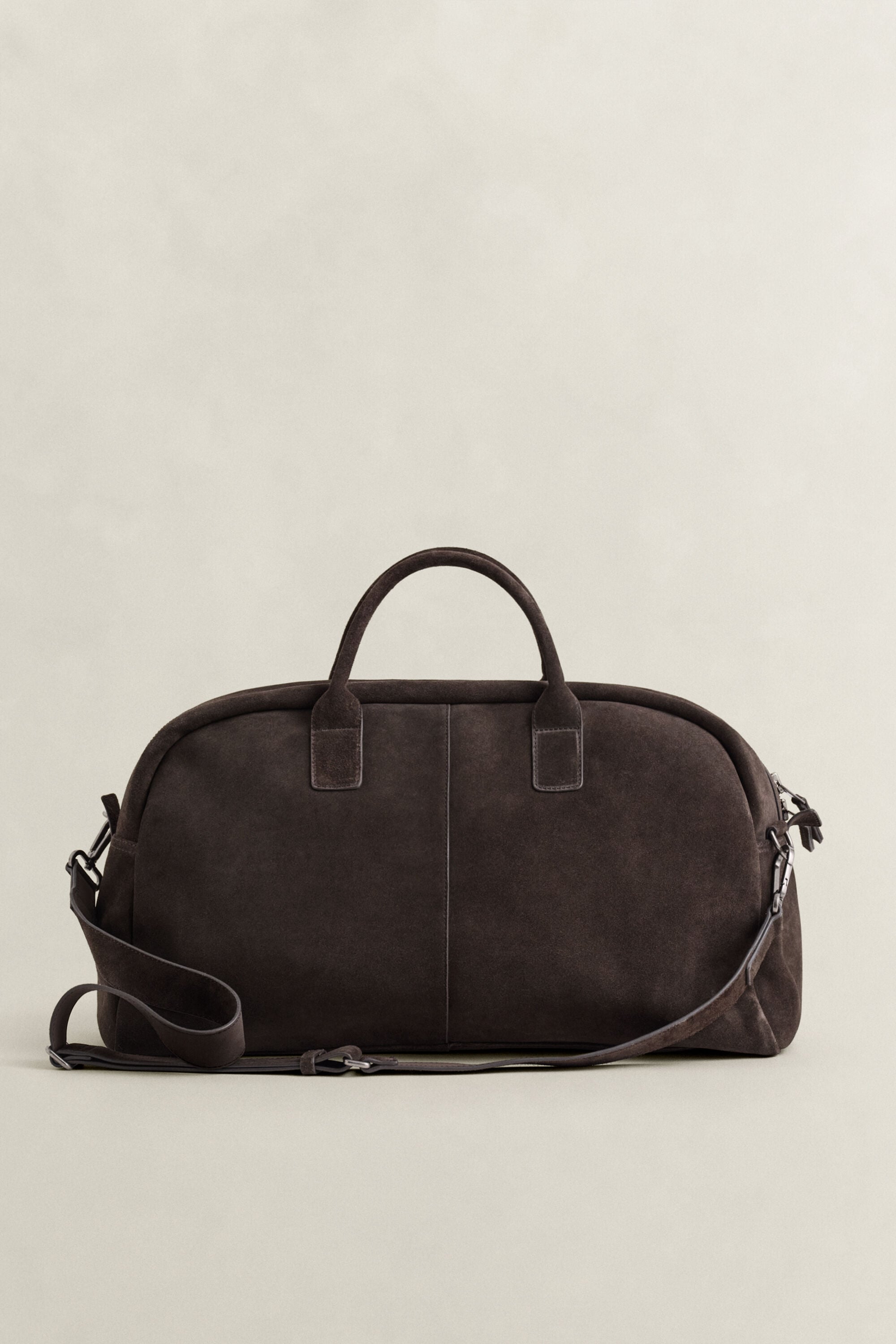 Suede Duffel Bag