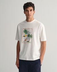 Hawaiian Print T-Shirt