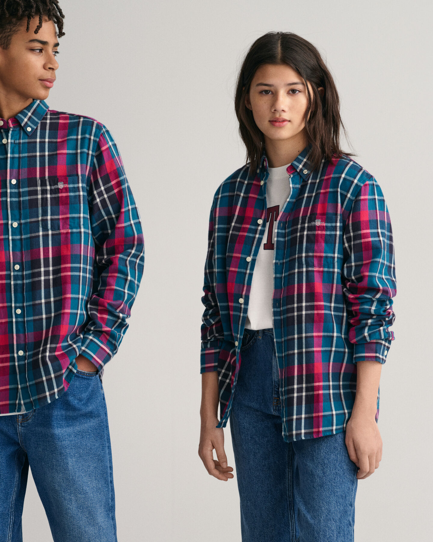 Teens Shield Karohemd