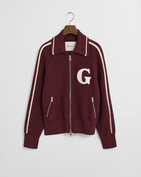 GANT Varsity Strickjacke mit Reißverschluss