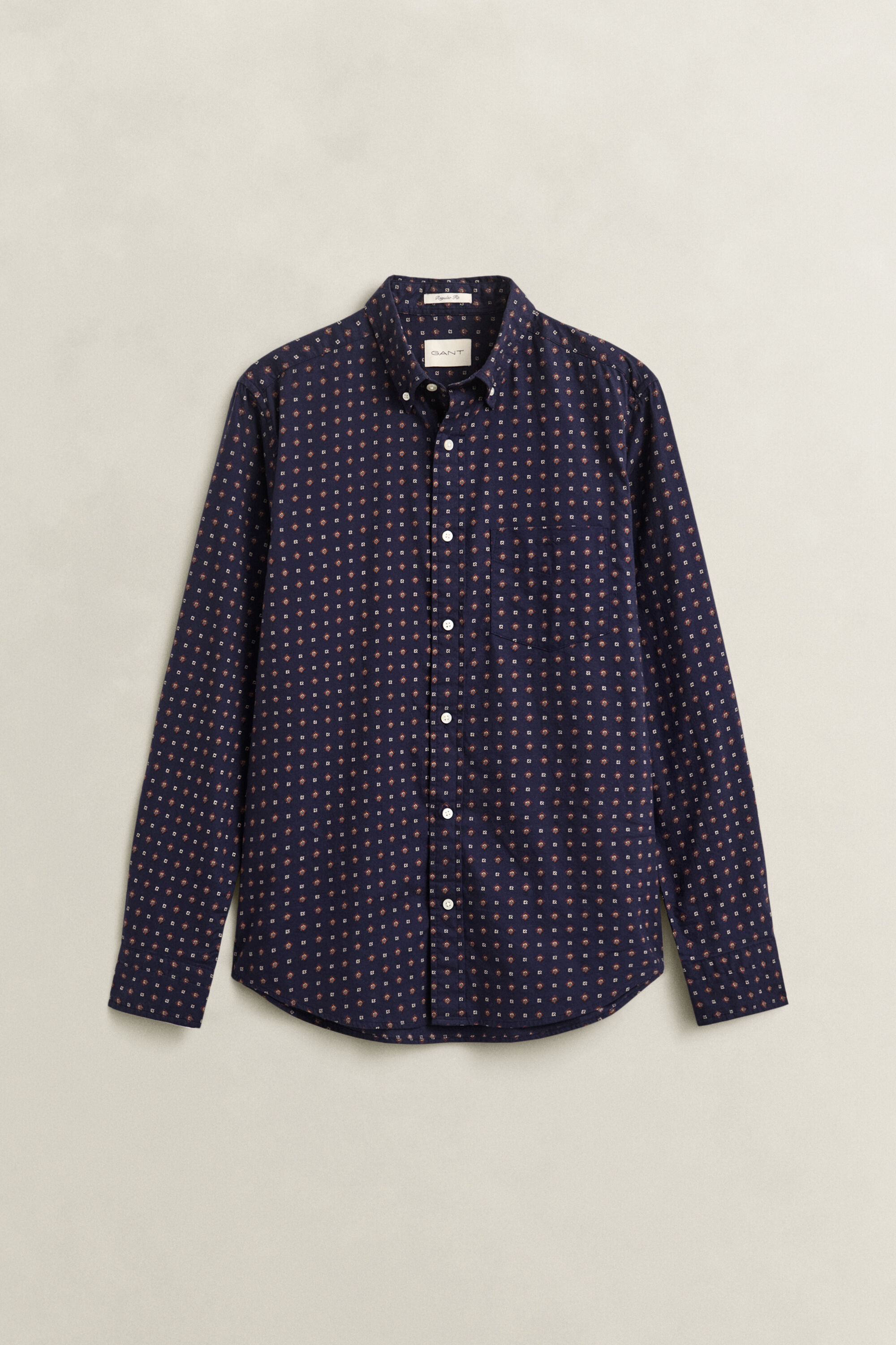 Chemise en sergé à motif cachemire
