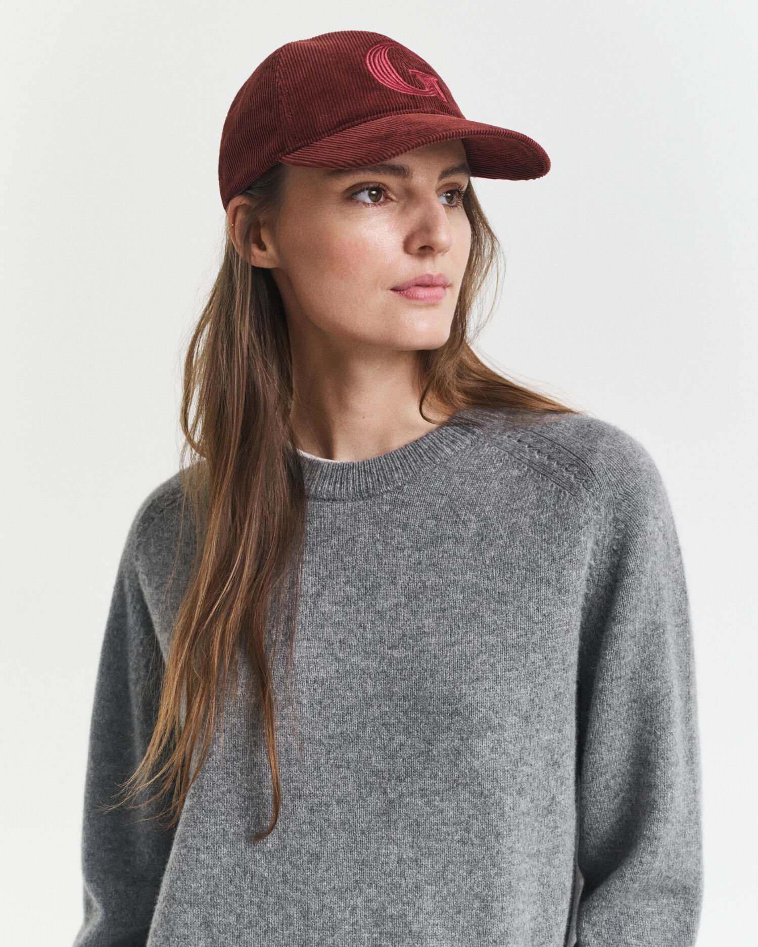 Soft Wool Cashmere Blend Crew Neck Sweater
