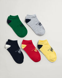 Teen Boys 5er-Pack Shield Sneaker-Socken
