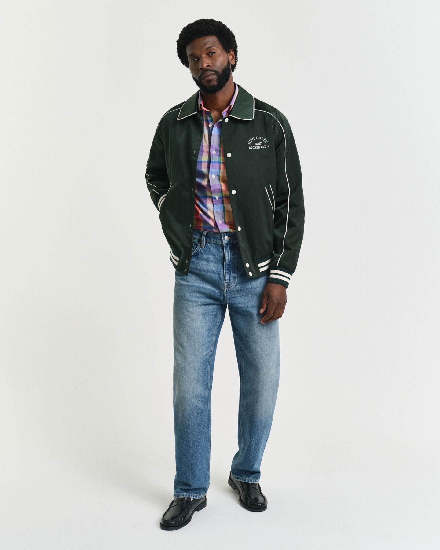 Regular Fit Indian Madras Kurzarmhemd