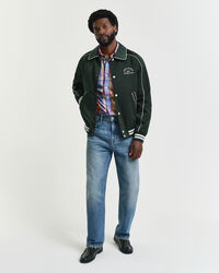 Regular Fit Indian Madras Kurzarmhemd