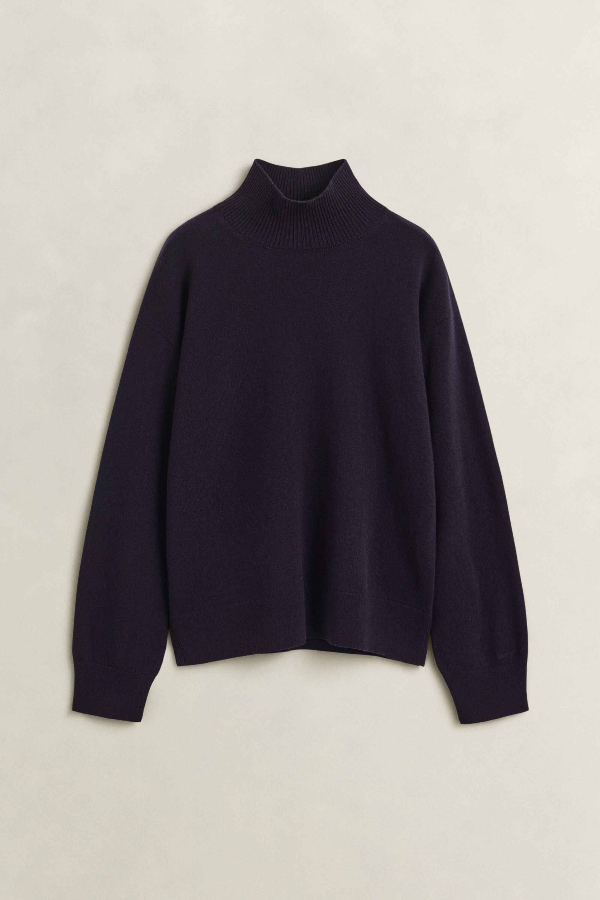 Stehkragenpullover aus feiner Lambswool
