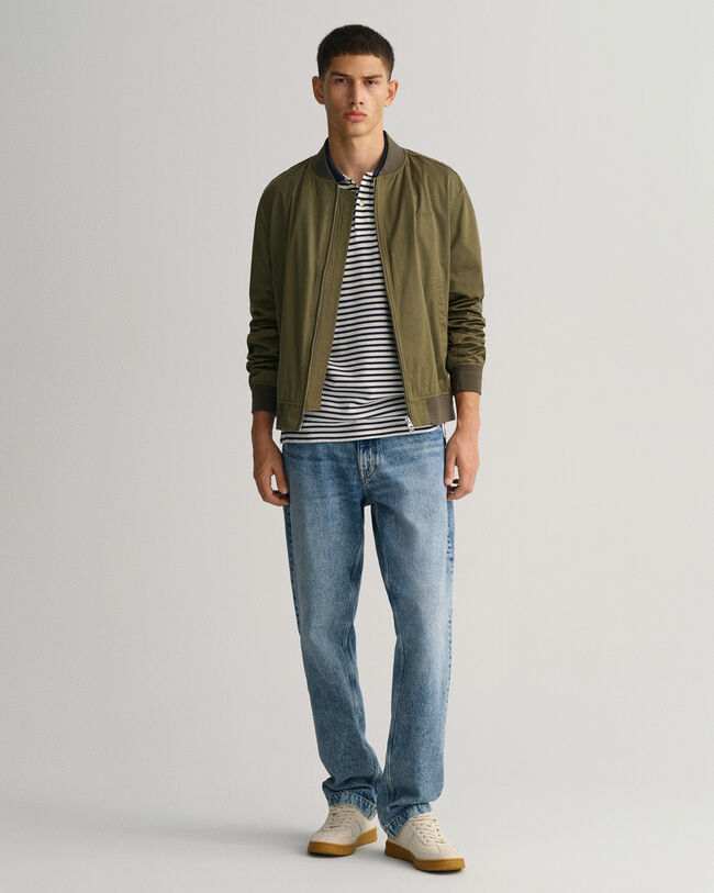 Piqué Poloshirt mit Streifen