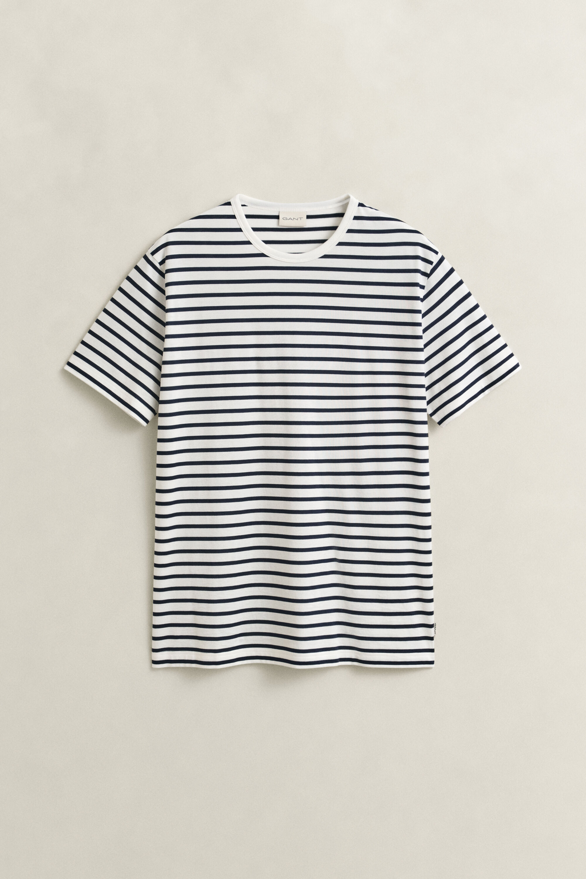 T-shirt à rayures en coton Pima