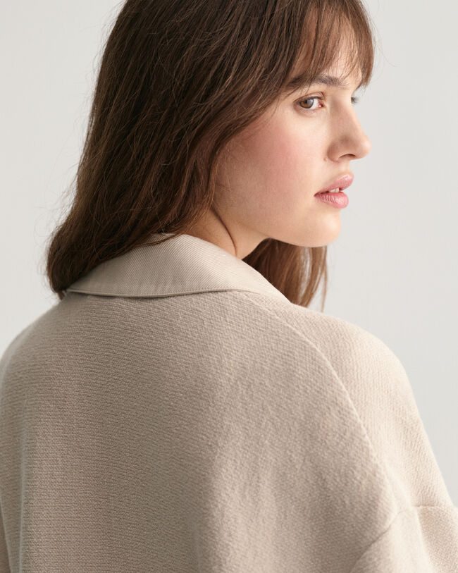 Strukturierte Varsity Jacke