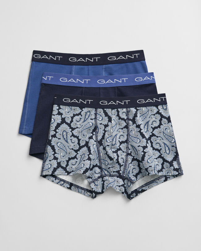 3er-Pack Boxershorts mit Paisley-Print