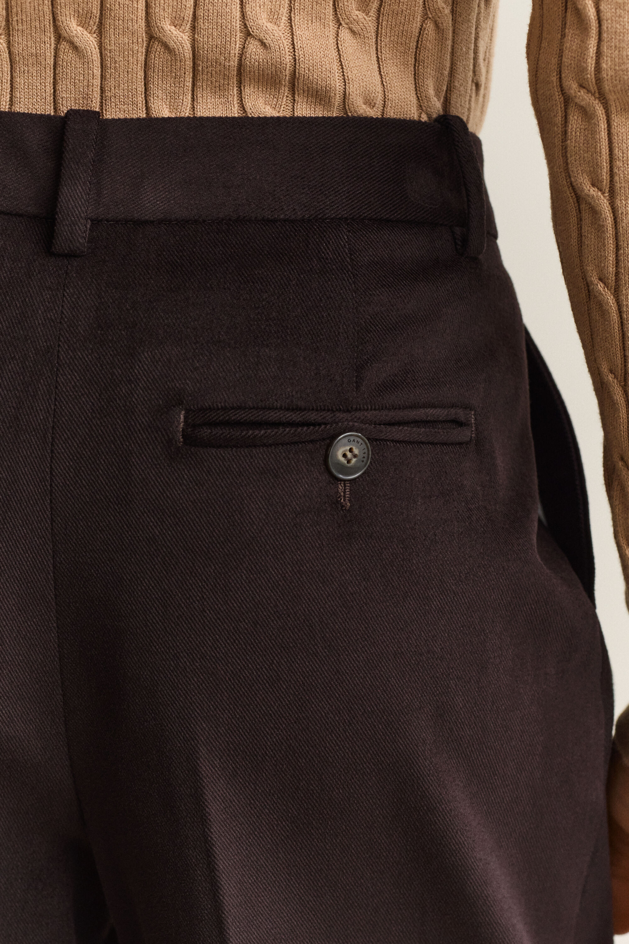 Pantaloni in twill di velluto