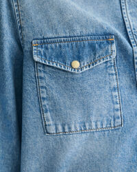 Regular Fit Jeansbluse