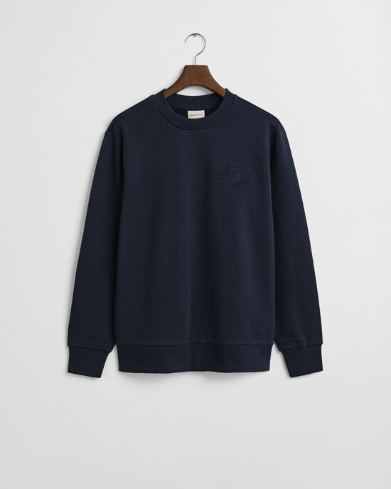 Tonal Shield Rundhals-Sweatshirt