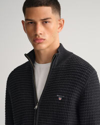 Struktur Strickjacke aus Baumwolle