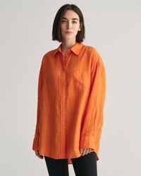 Oversized Leinen Bluse
