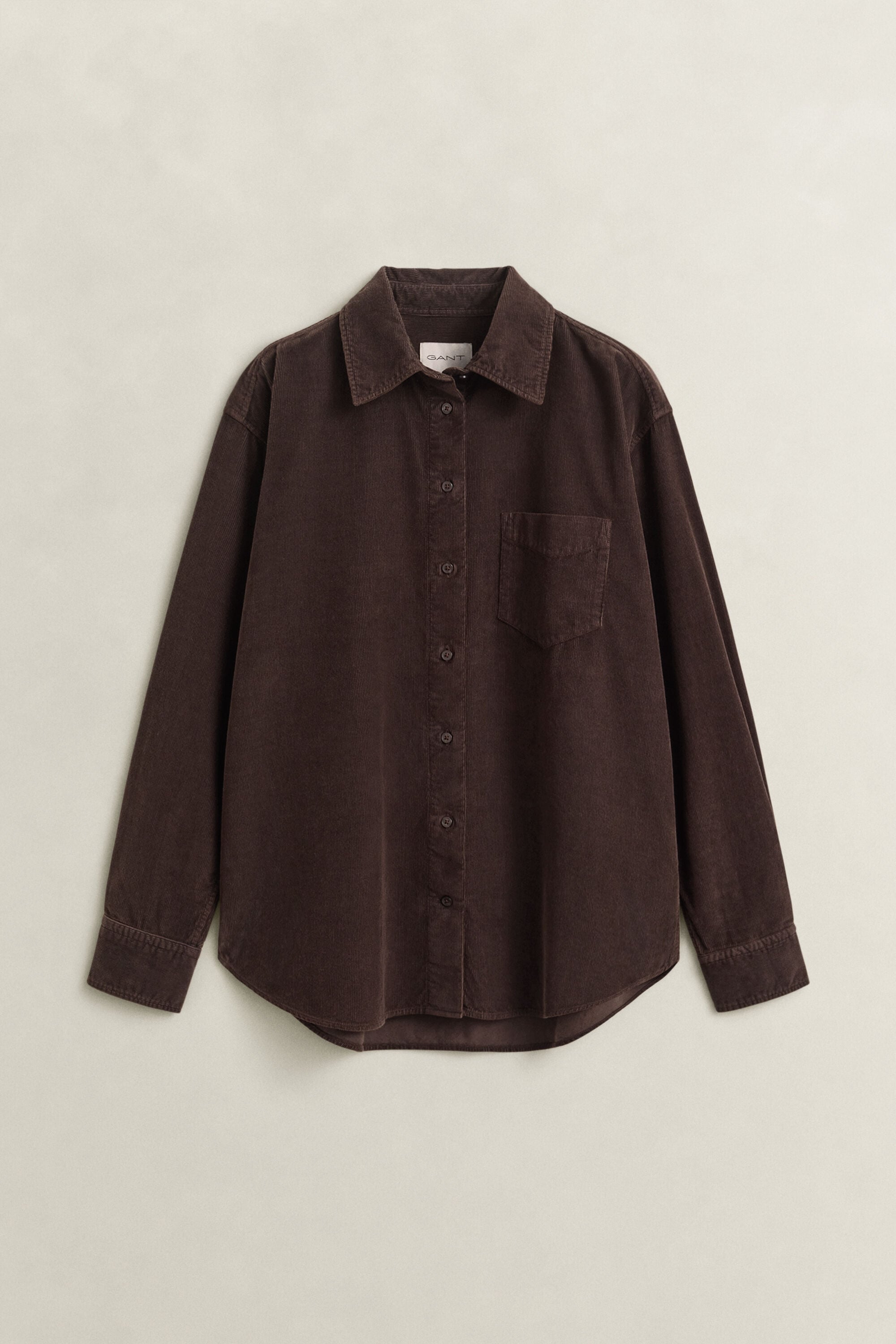 Camicia in velluto a coste relaxed