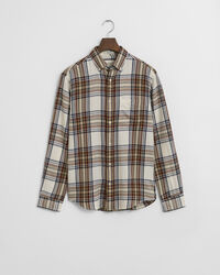 Regular Fit Windblown Flannel Karohemd