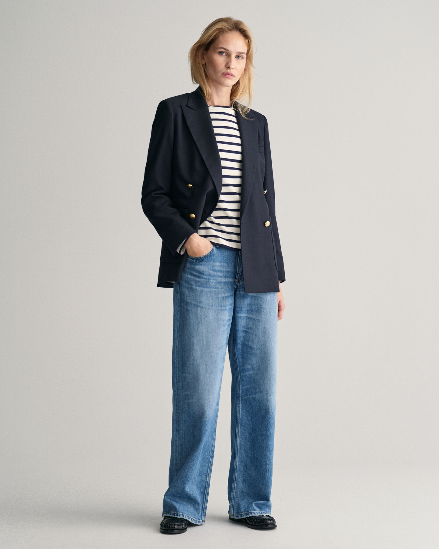 Langarm-T-Shirt mit Streifen