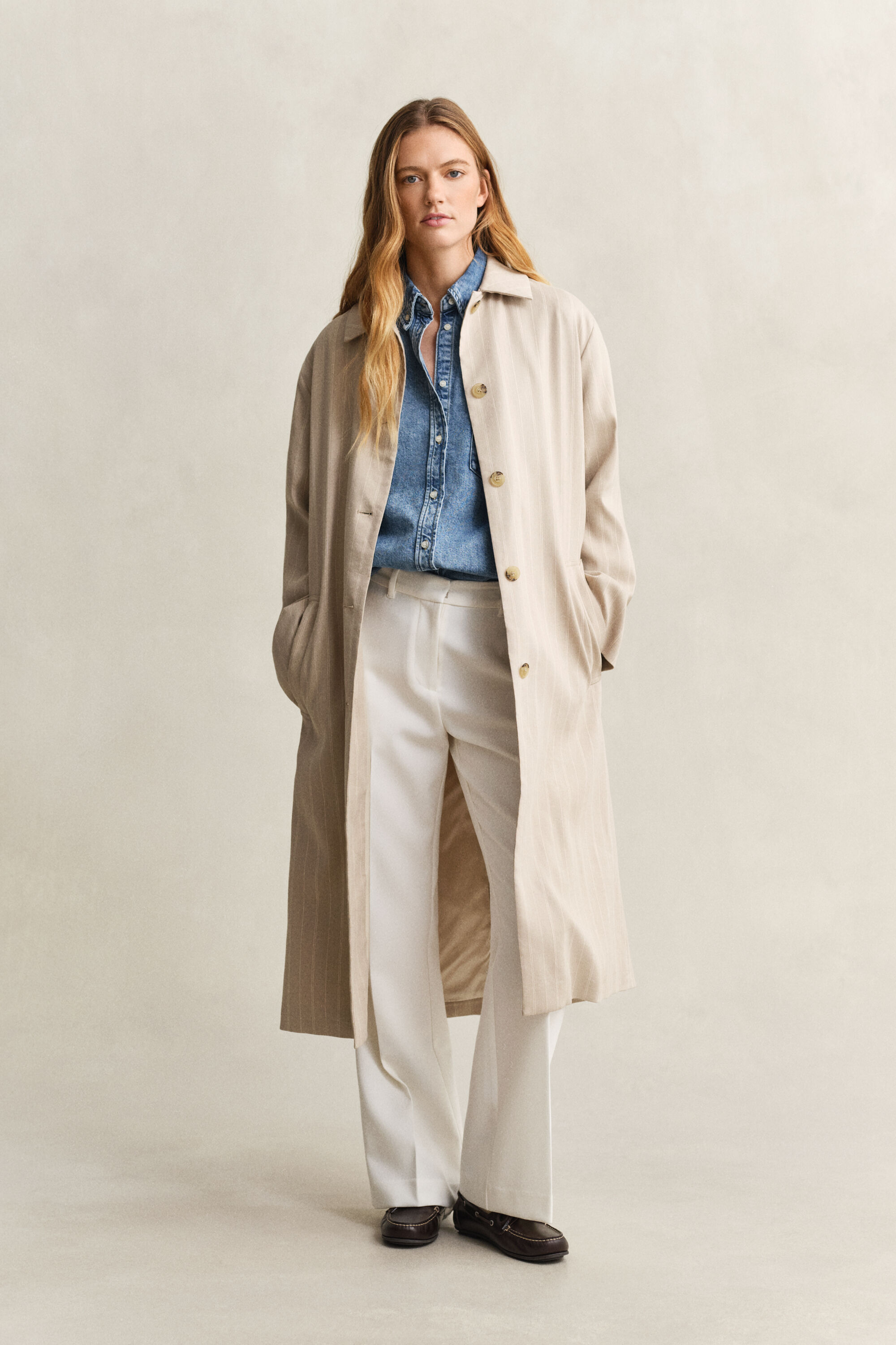 Embroidered Denim Shirt