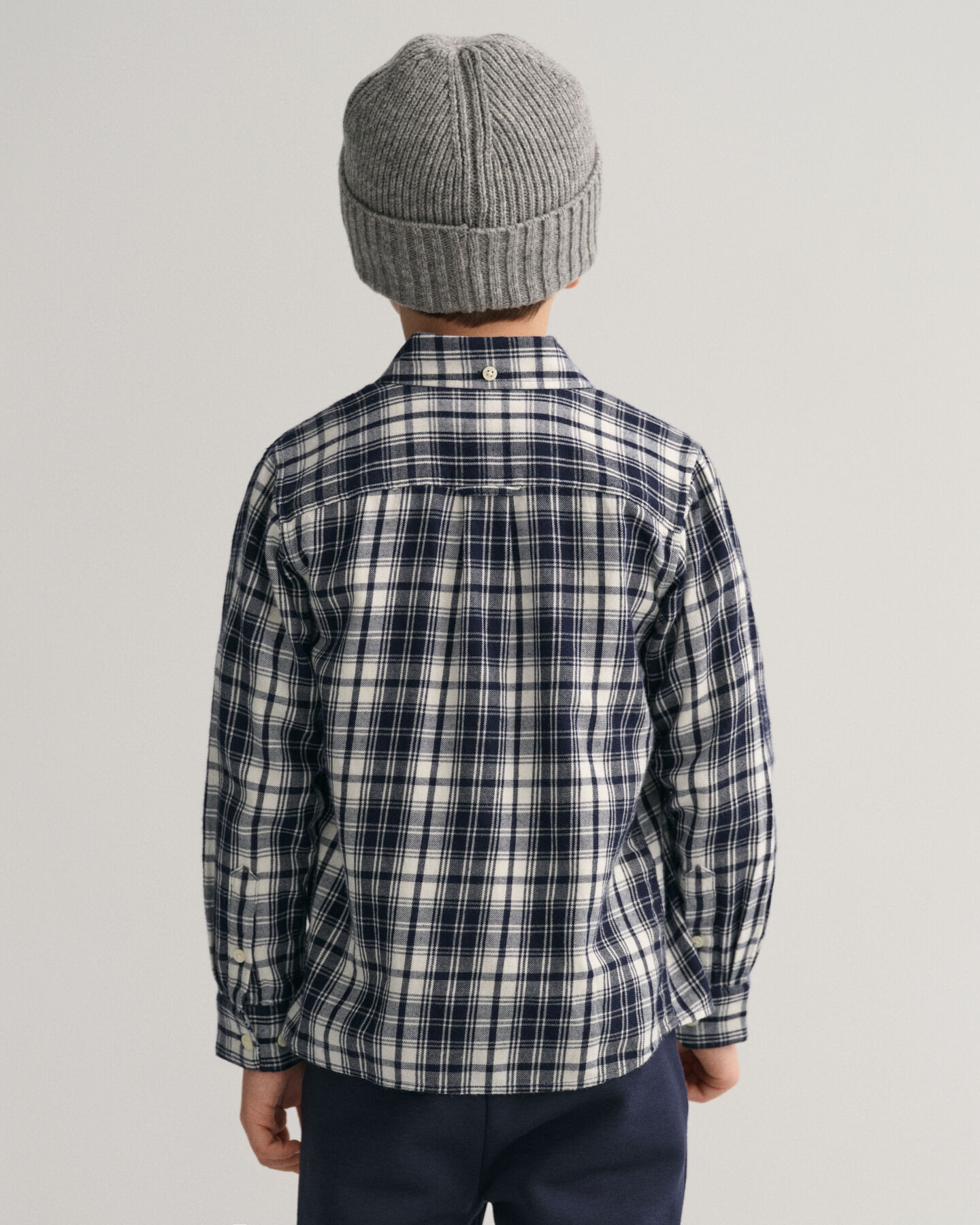 Kids Regular Fit Flanellhemd mit Karomuster