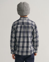 Kids Regular Fit Flanellhemd mit Karomuster