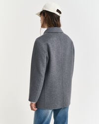 Caban in handgenähter Optik