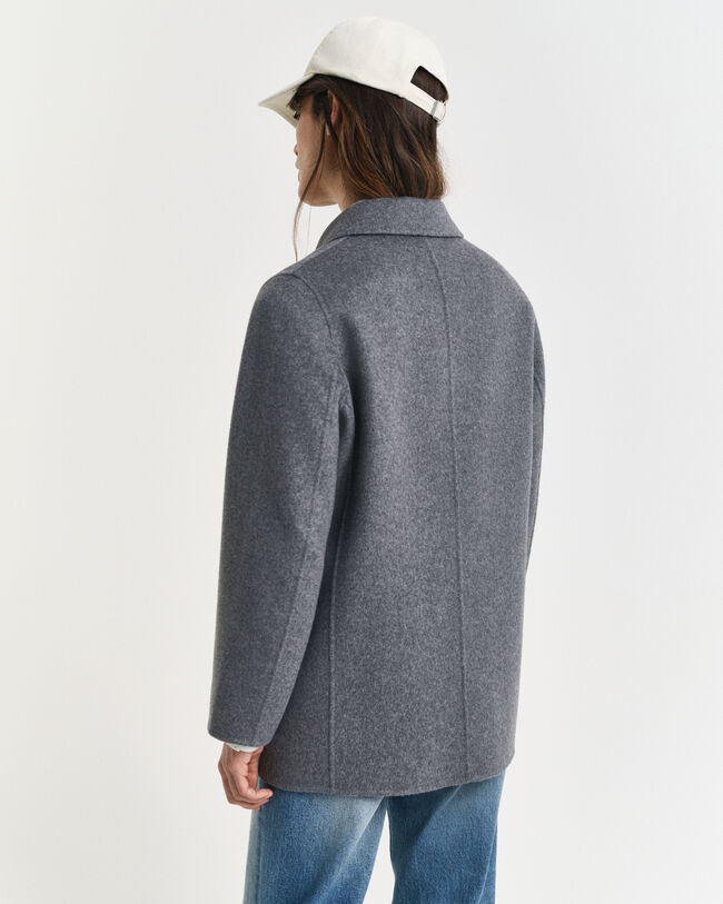 Caban in handgenähter Optik