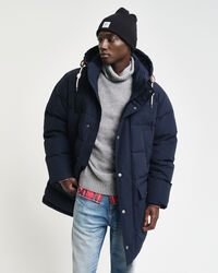 Heavy Mittellange Daunenjacke