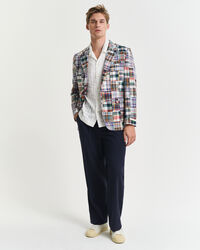 Relaxed Fit Seersucker Resort Kurzarmhemd