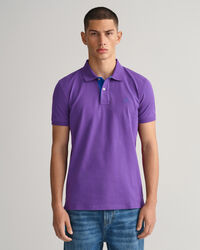 Piqu&eacute; Poloshirt mit Kontrastkragen