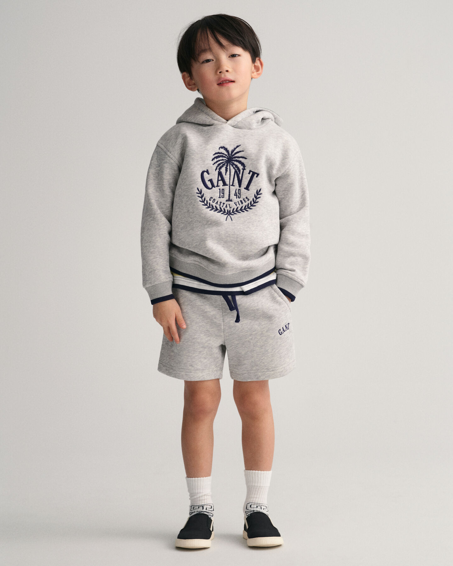 Boys GANT Palm Hoodie mit Stickerei