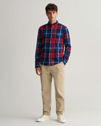 Regular Fit Tartan Flanellhemd