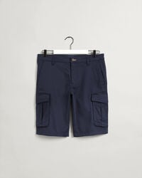 Relaxed Fit Cargoshorts aus Twill