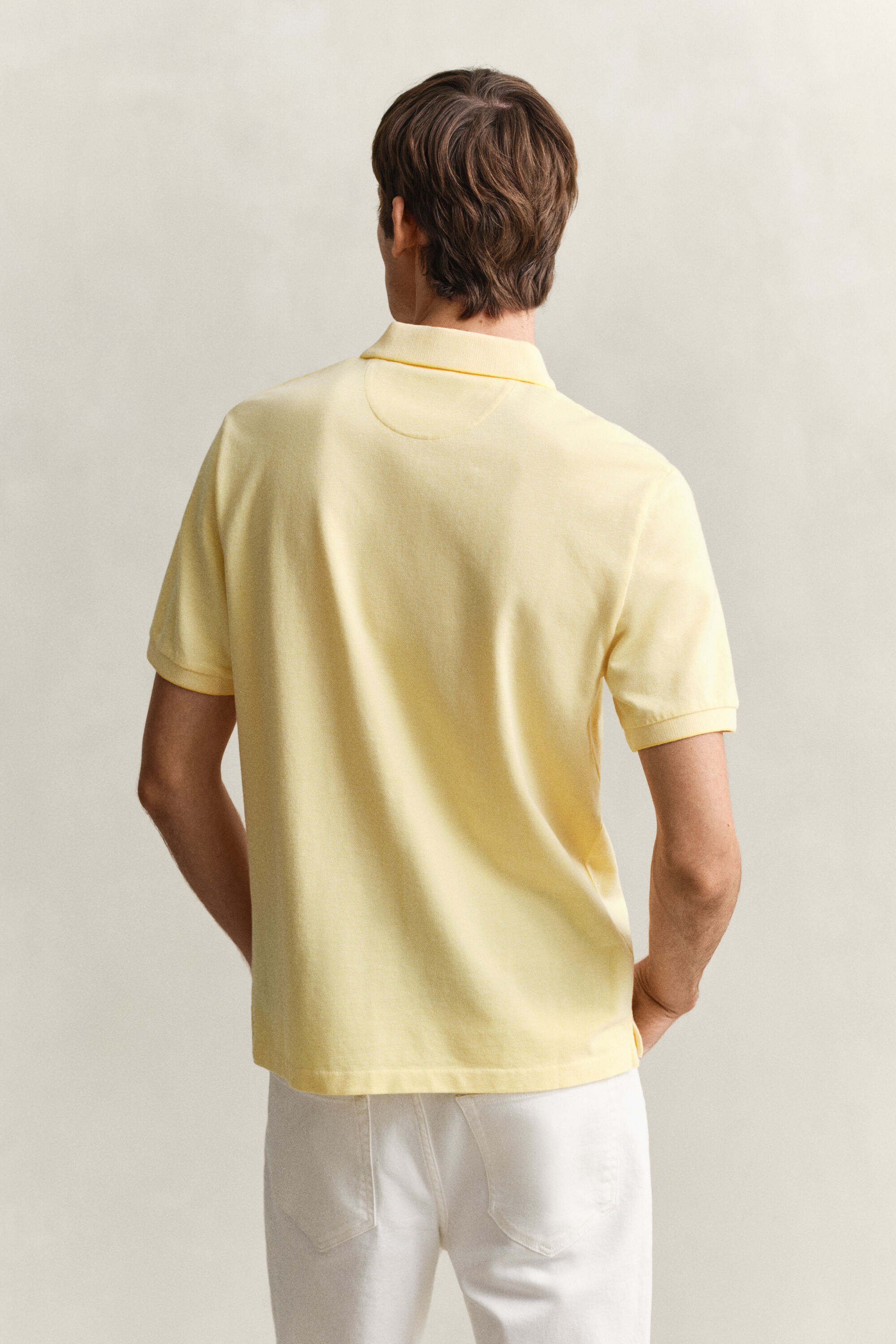 Zweifarbiges Poloshirt